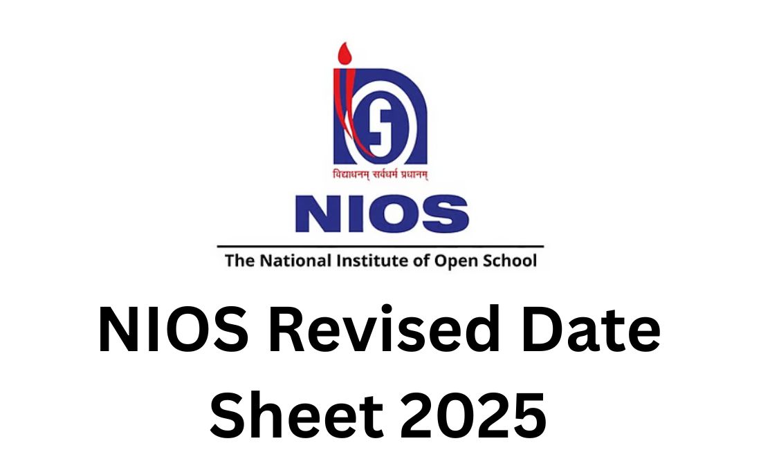 NIOS Revised Date Sheet 2025