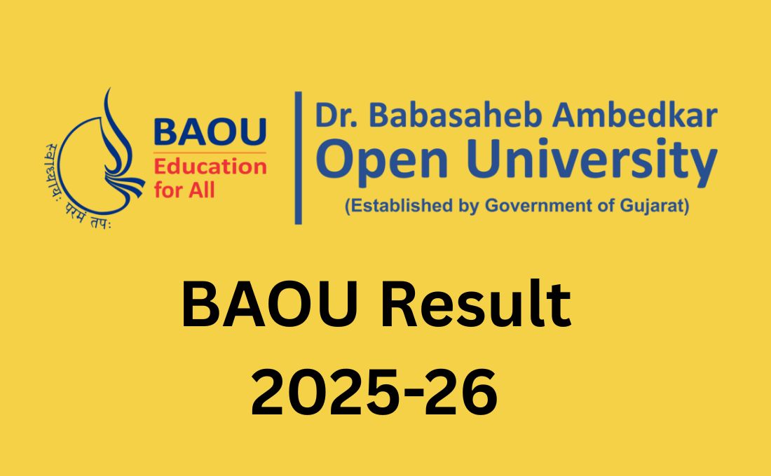 BAOU Result 2025-26