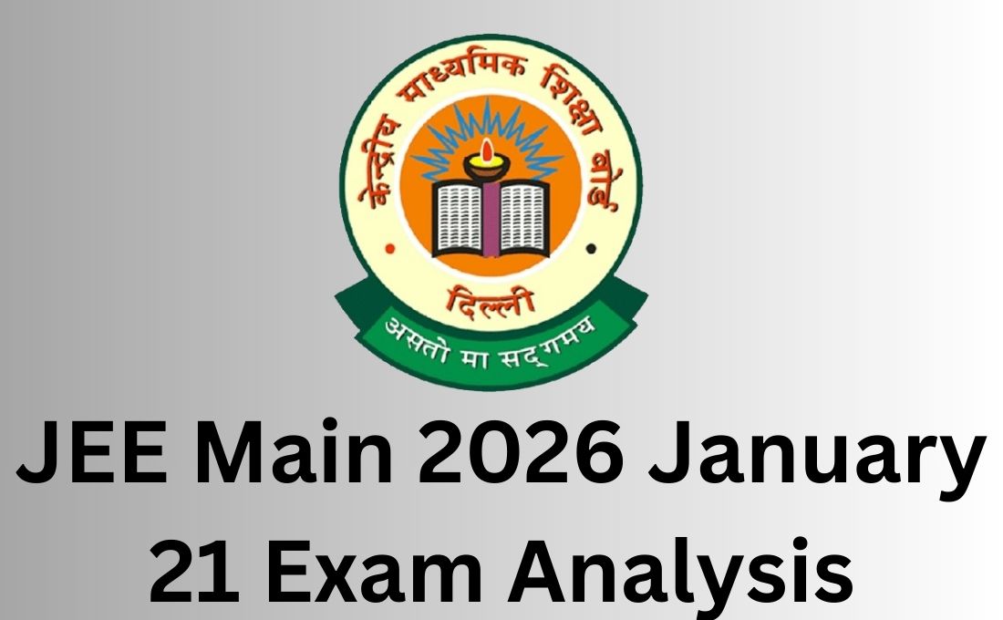 JEE Main 2026 January 21 Exam Analysis