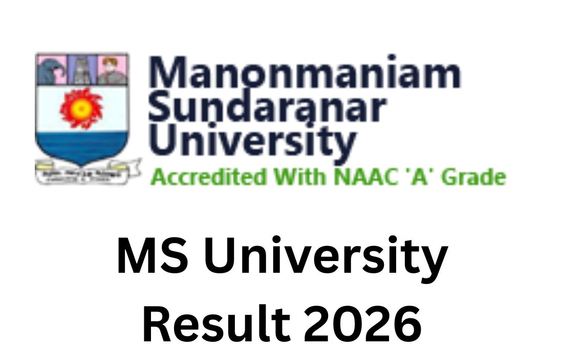Manonmaniam Sundaranar University Result
