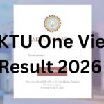 AKTU One View Result 2026