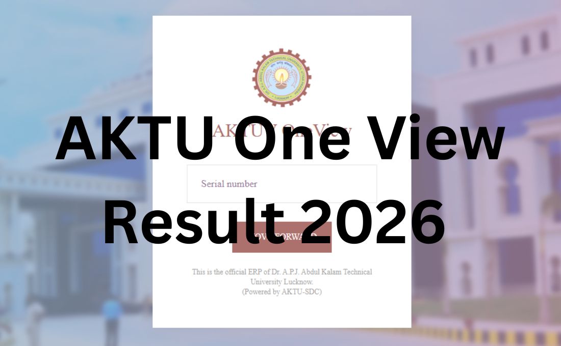 AKTU One View Result 2026