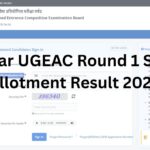 Bihar UGEAC Round 1 Seat Allotment Result 2026