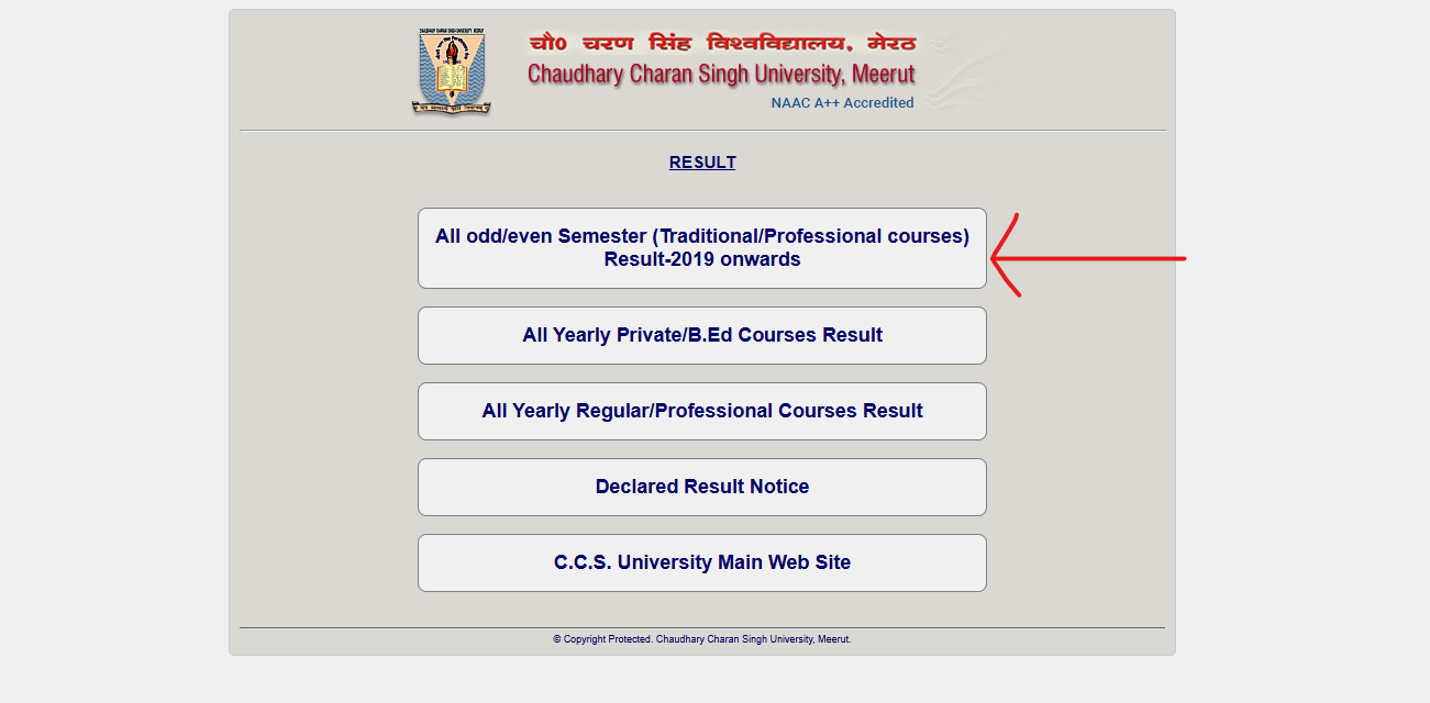 CCSU Result