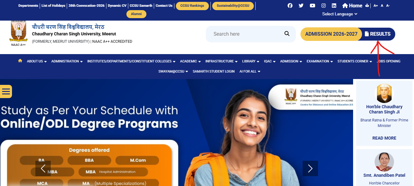 CCSU Result