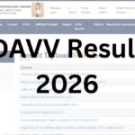 DAVV Result 2026
