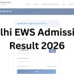 Delhi EWS Admission Result 2026