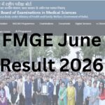 FMGE June Result 2026