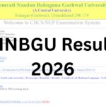 HNBGU Result 2026