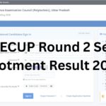 JEECUP Round 2 Seat Allotment Result 2026