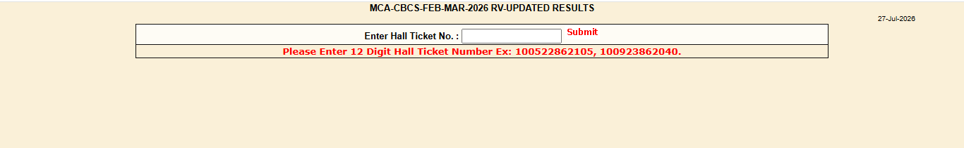 Osmania University Result