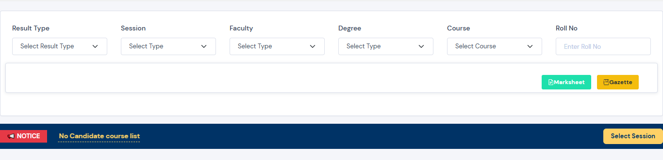 RTMNU Result