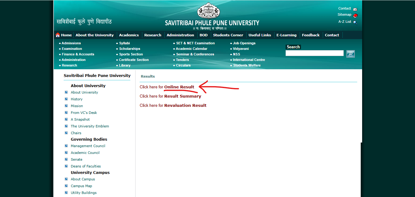 SPPU Result