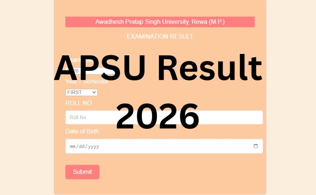 APSU Result 2026