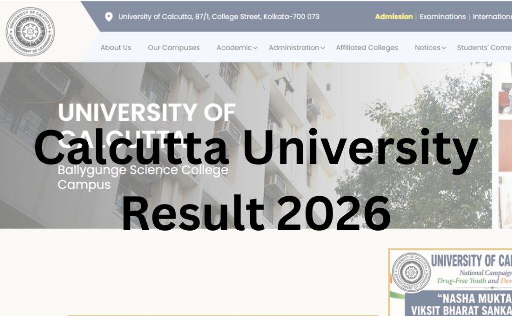 Calcutta University Result 2026