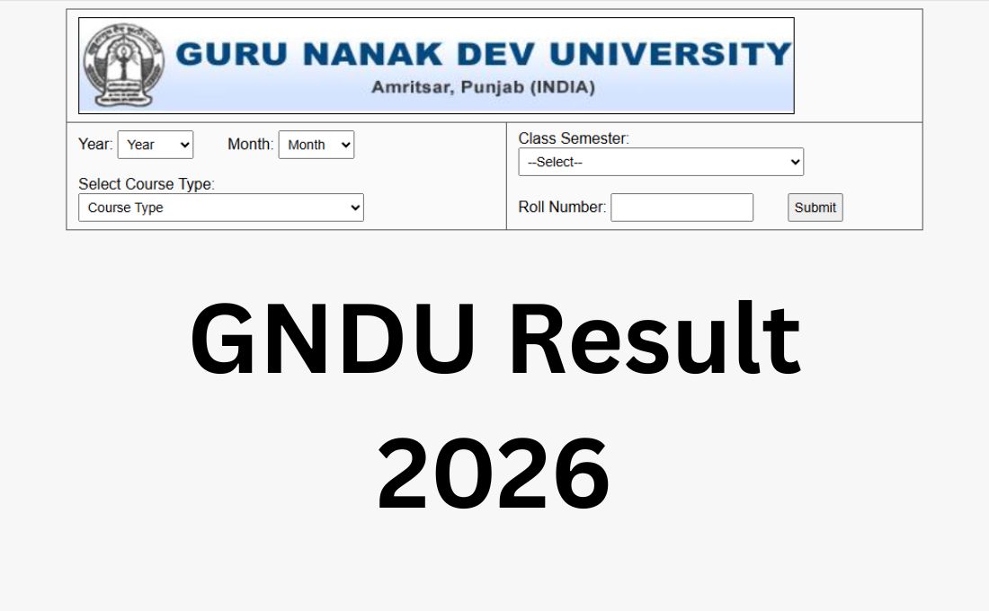 GNDU Result 2026