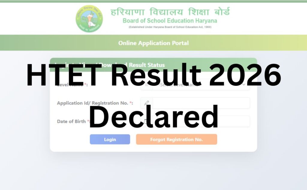 HTET Result 2026 Declared