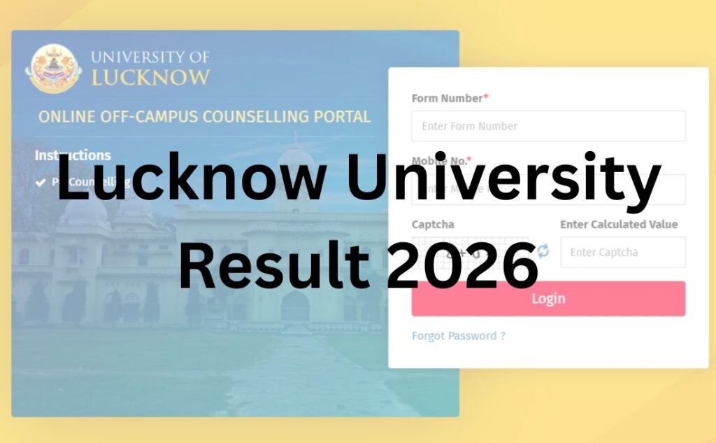 Lucknow University Result 2026