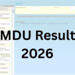 MDU Result 2026