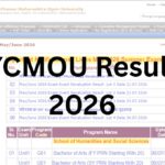YCMOU Result 2026